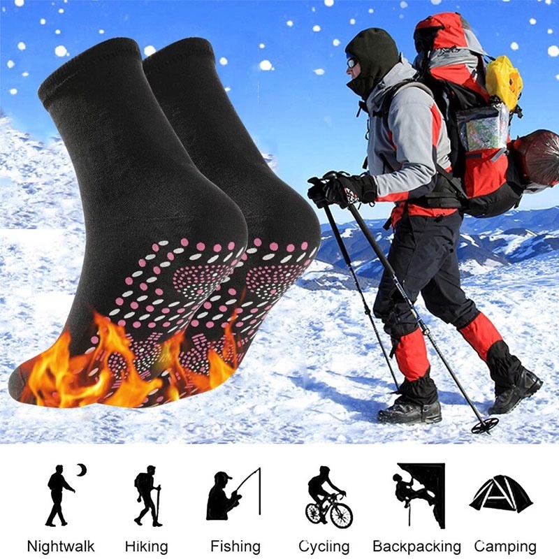 Kaos Kaki Terapi Pemanas Magnet / Tourmaline Heat Shocks / Gentleman Energy Sock Kaos Kaki Terapi Kesehatan Ion Original / Kaos Kaki Terapi Pemanas Foot Theraphy / Pemanas Kaki Foot Support Tourmaline Magnetic / Massager alat terapI Kesehatan