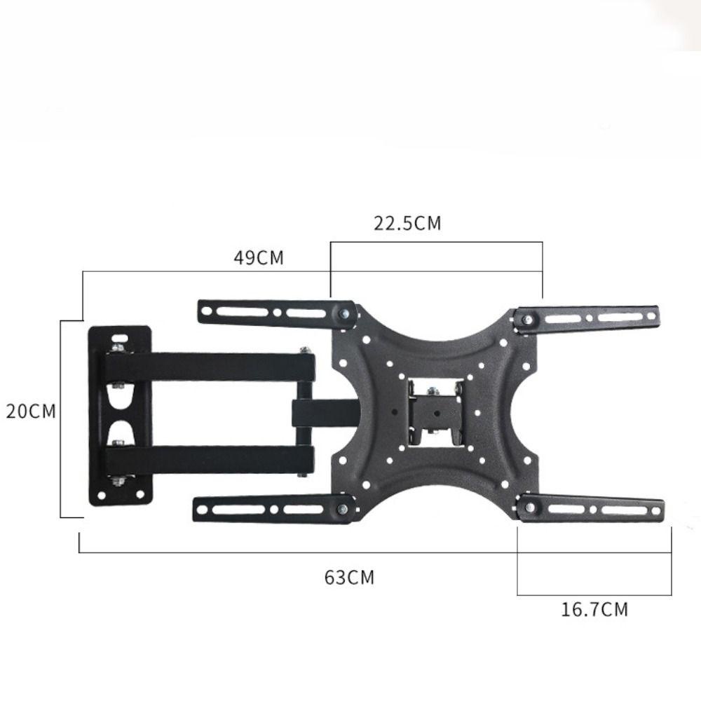POPULAR Bracket TV Populer Dudukan Monitor Tilt Swivel 26-55 Inch Tempel Dinding