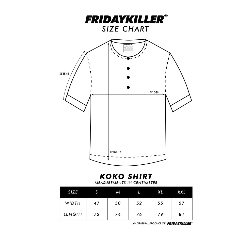 KEMEJA / BAJU KOKO FRIDAY KILLER JUMBO SIZE | GRAIL ALL NAVY LONGSLEEVE