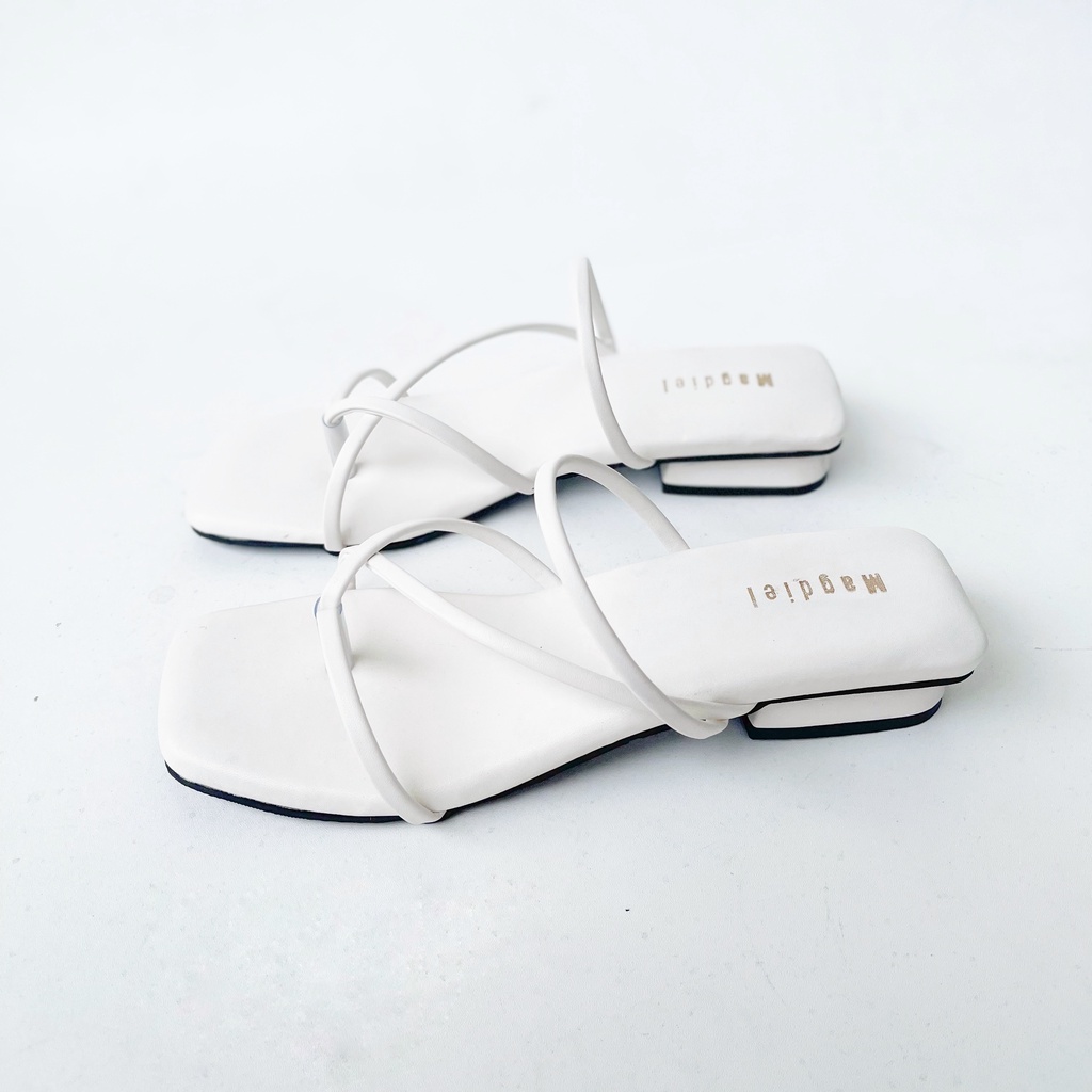 Yoppy Heels Tali Wanita / Sandal hak 3 cm