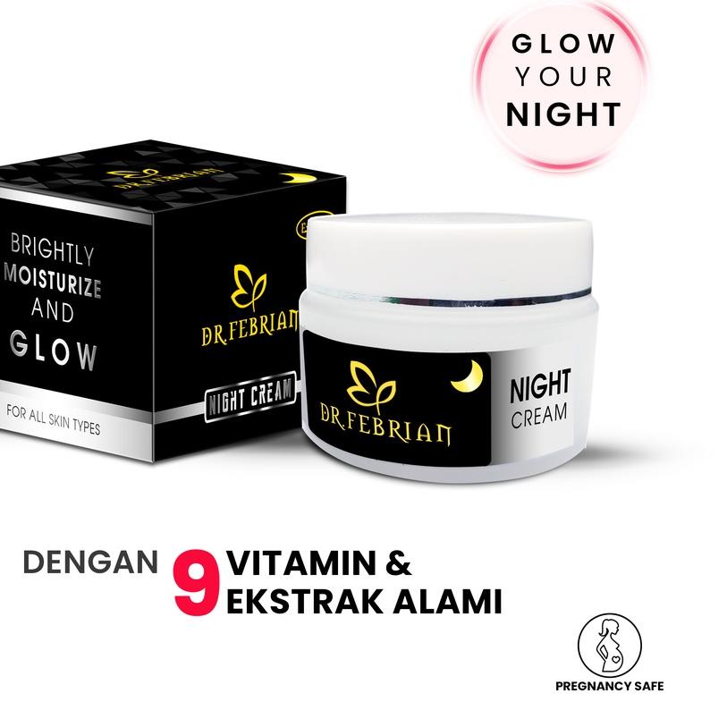 ➴ Night Cream Dr febrian ●