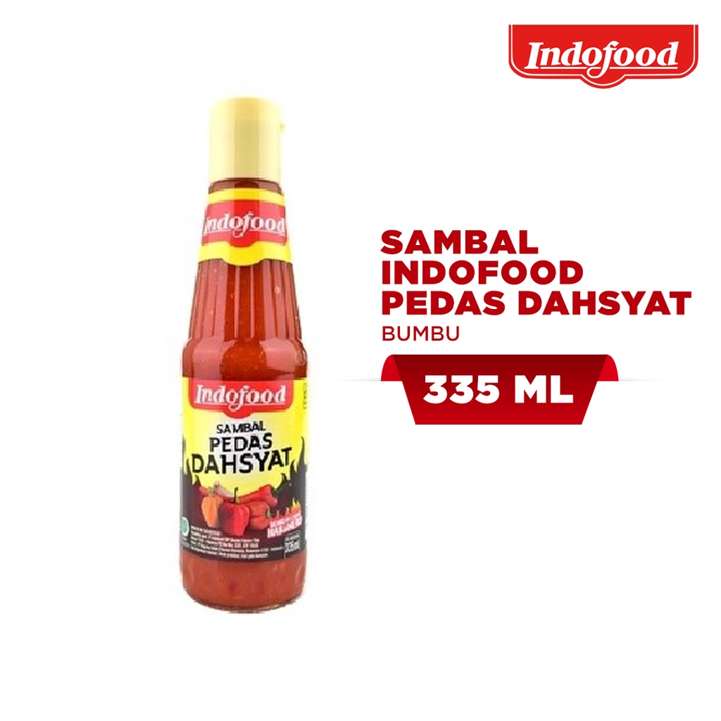 

Sambal Indofood Pedas Dahsyat 335 ml