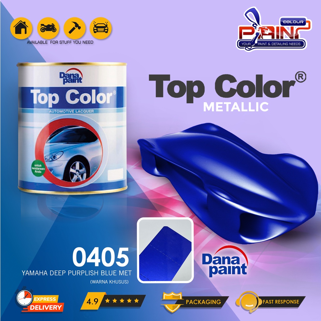 Top Color Metallic 0405 Yamaha Deep Purplish Blue - Cat Duco