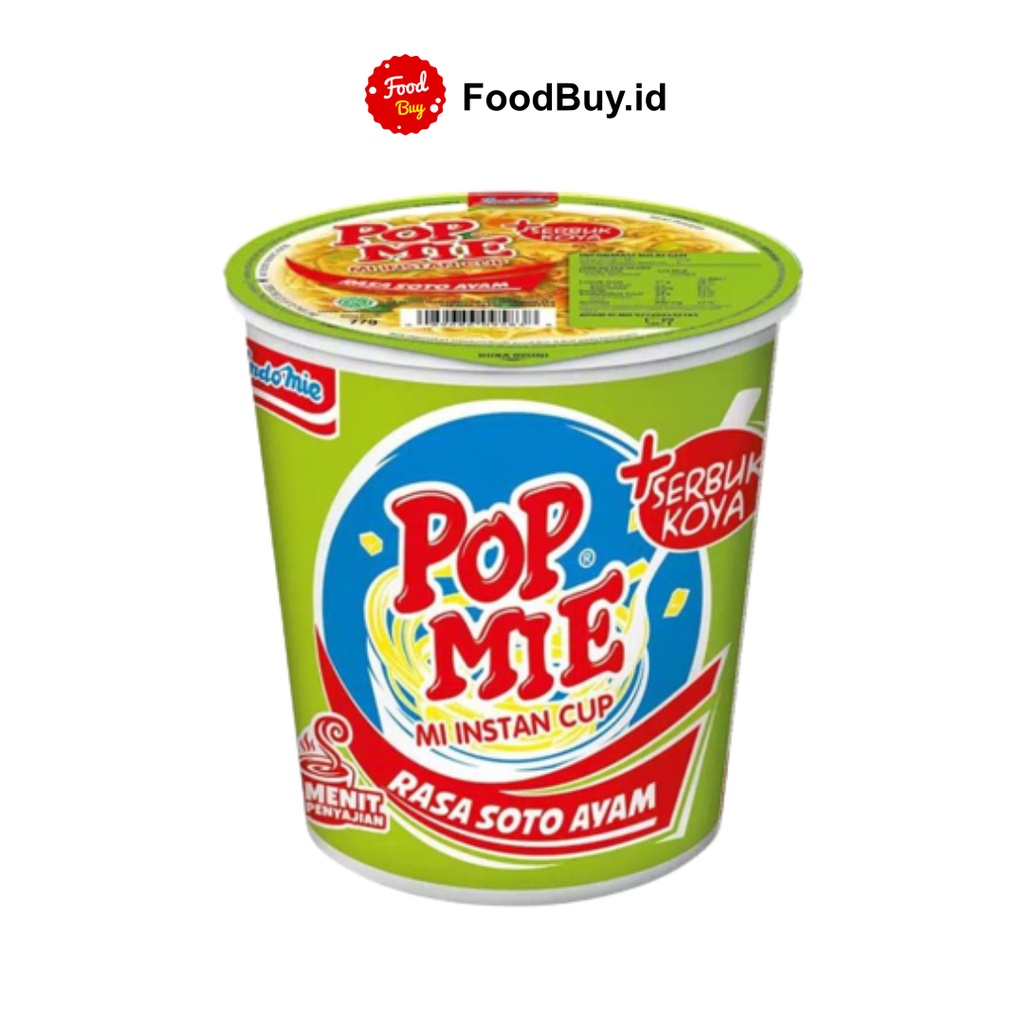 

Pop Mie Jumbo Kuah Soto Ayam 75 gr