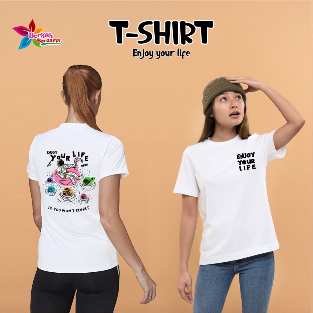 BAJU KAOS SHIRT PRIA WANITA UNISEX STREETWEAR KAOS SURFING PAKAIAN ATASAN CEWEK COWOK TSHIRT BB7348