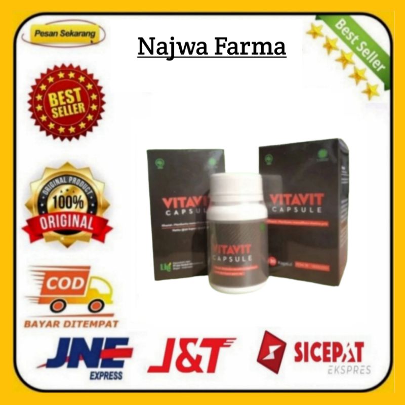 VITAVIT KAPSUL OBAT KUAT PRIA TAHAN LAMA MANJUR ASLI