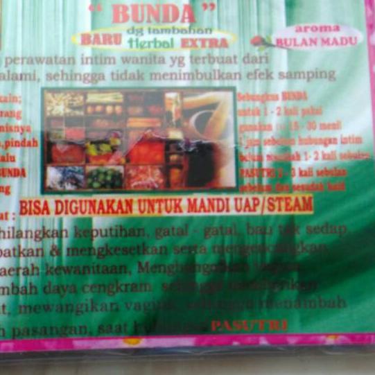 

☚ Bumbu Ratus Bakar Bunda Isi 10 Sachet ❊