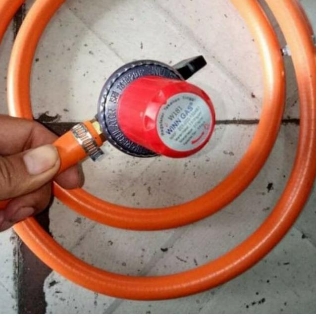❉ regulator lpg paket selang gas high presure/tekanan tinggi ۞