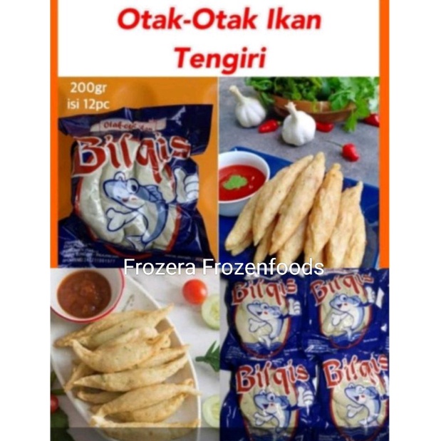 

❄LANGSUNG KIRIM❄ BILQIS Otak - otak Ikan Tengiri 200gr isi 12 Biji / Frozenfoods Murah