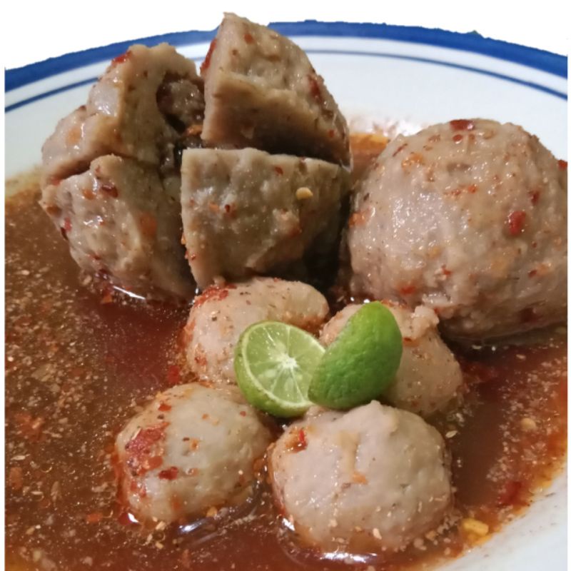 

Bakso/baso sapi instan isi jando, Bumbu komplit siap saji