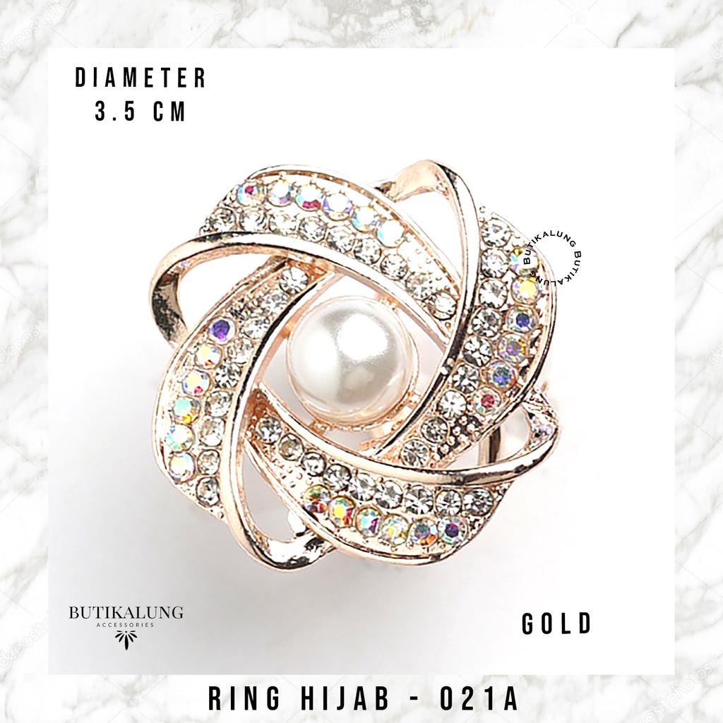 Bros Serut Ring Hijab Cincin Jilbab Aksesoris Rok Lilit Batik Rok Kebaya Syal Muslim BUTIKALUNG 021