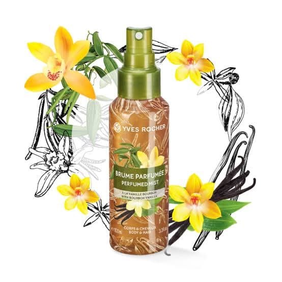 Yves Rocher Vanilla Bourbon Parfum Wanita 100ml