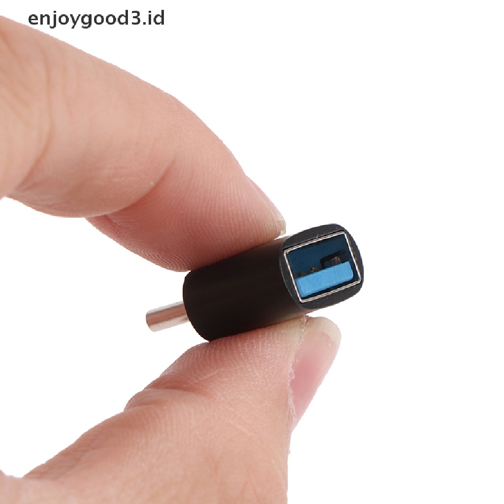 [Rready Stock] Adaptor Tipe-c Handphone U disk card reader usb2.0 Ke Tipe-c3.1 transfer data (ID)