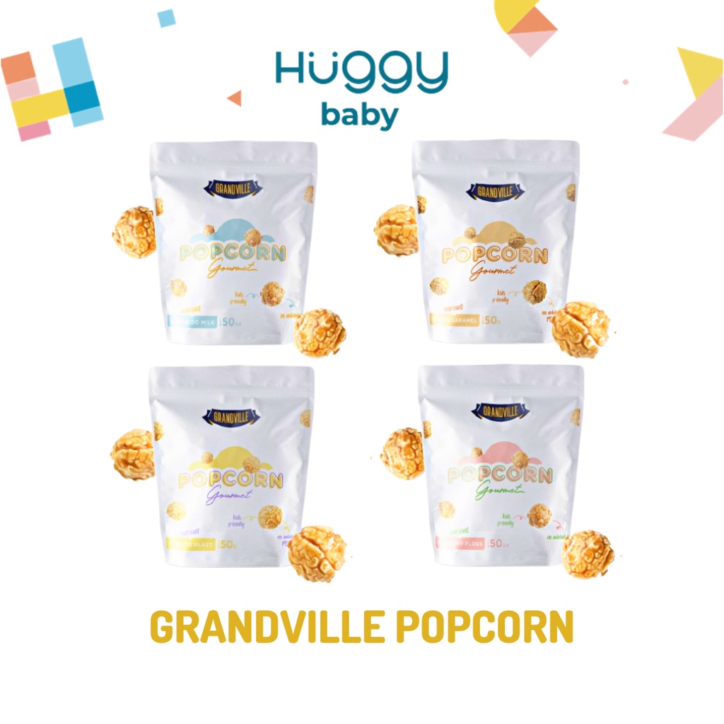 GRANDVILLE POPCORN Gourmet Snack Anak