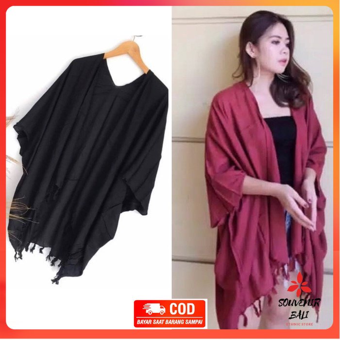 OUTER LILIT RAYON POLOS/KARDIGAN POLOS/AUTER CARDIGAN BALI