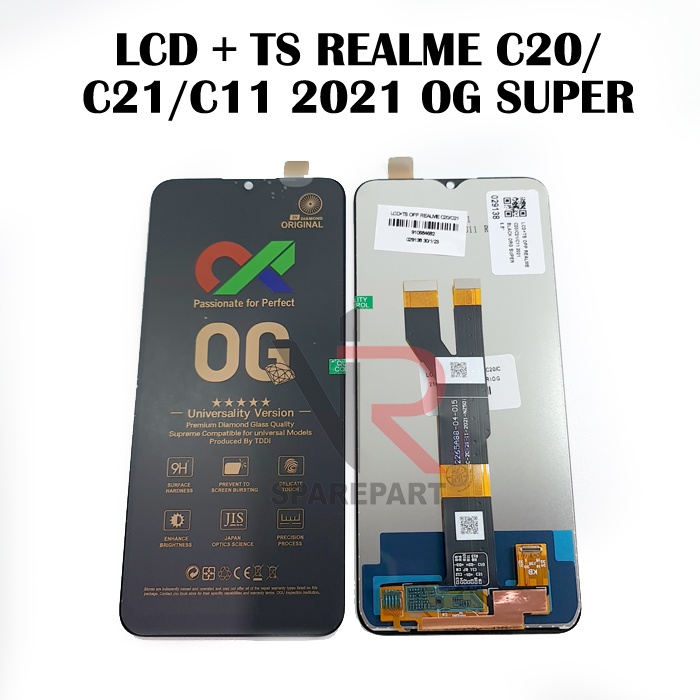 LCD REALME C20 / C21 FULLSET  TOUCHSCREEN