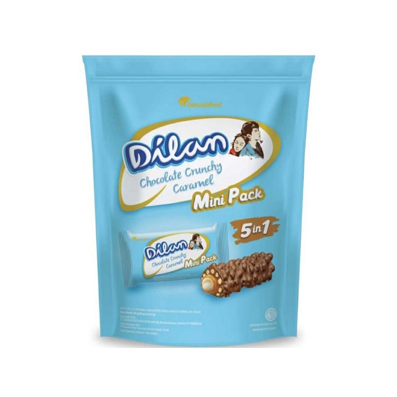 

Dilan Chocolate Crunchy Caramel Mini Pack 95 g