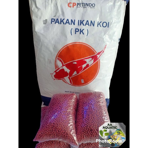 PK -5 MERAH PAKAN IKAN KOI 1KG