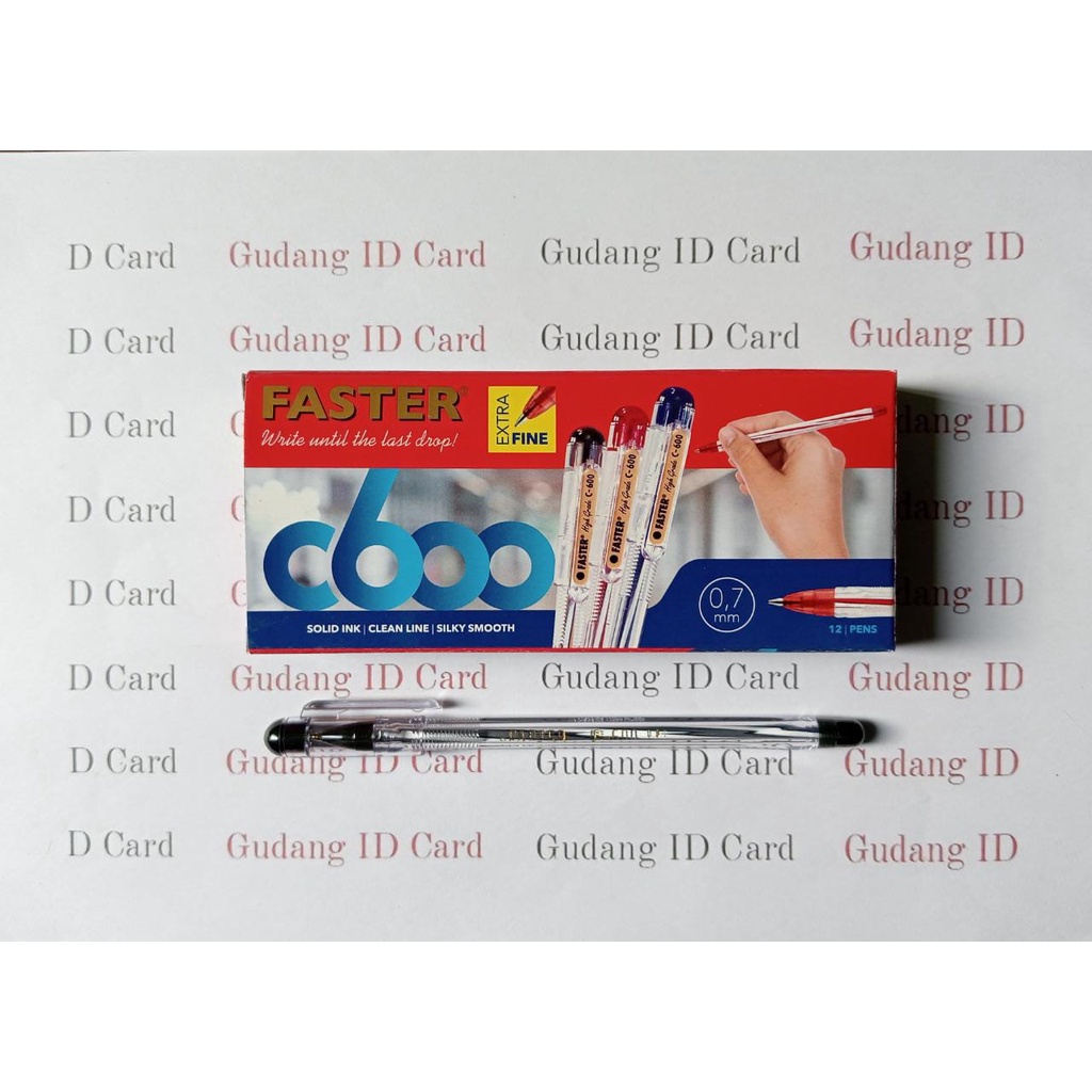 

Pulpen Faster C600 Extra Fine 1pcs