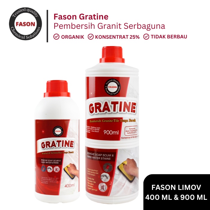 Pembersih Granit Serba Guna Fason Gratine 900ml dan 400ml