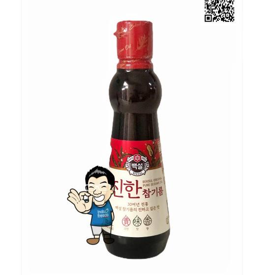 

☺ CJ Beksul Camgirem- Sesame Oil- Minyak Wijen 320ml ☝