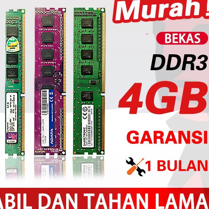 ➸ Memory RAM Memori PC DDR3 4GB DDR3 2GB PC RAM ♨