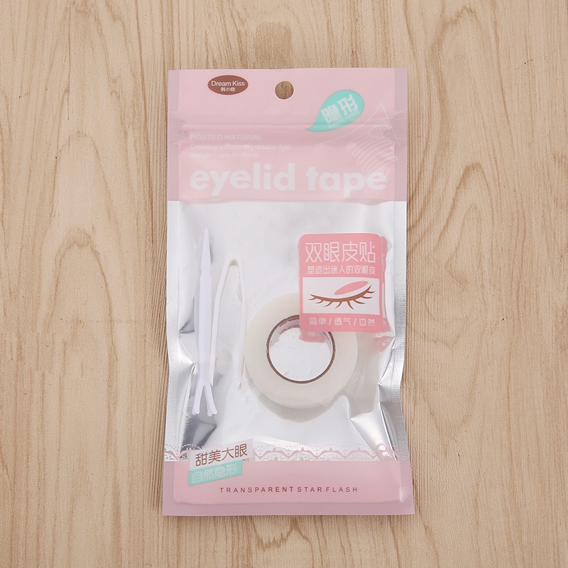 MAANGE Eyelid Tape Roll Transparent Colour Skot mata 3M transparan berpori 0054