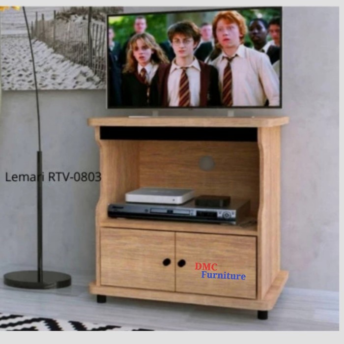 Terlaris Rak Tv Meja Tv Minimalis Putih Roda Murah Buffet Tv