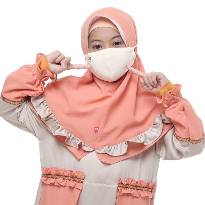 Rabbani - Setelan Gamis Anak Bani Batuta Khimar Hafiz agita