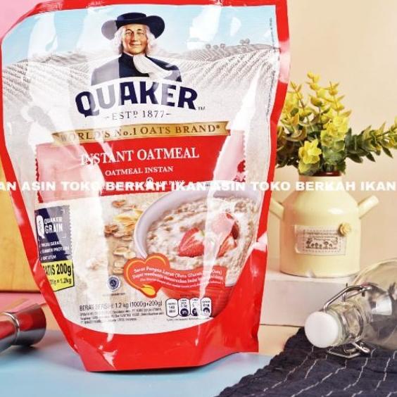 

☃ Quaker Instant Oatmeal 1,2kg / Oats Cereal 1200gr ◙