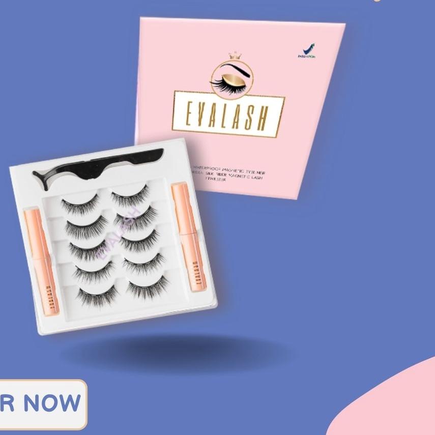 ♠ EvaLash Magnetic Eyeliner - Eva Lash Eyeliner Magnet - Eye Liner Magnet - Eyeliner Hitam BULU MATA