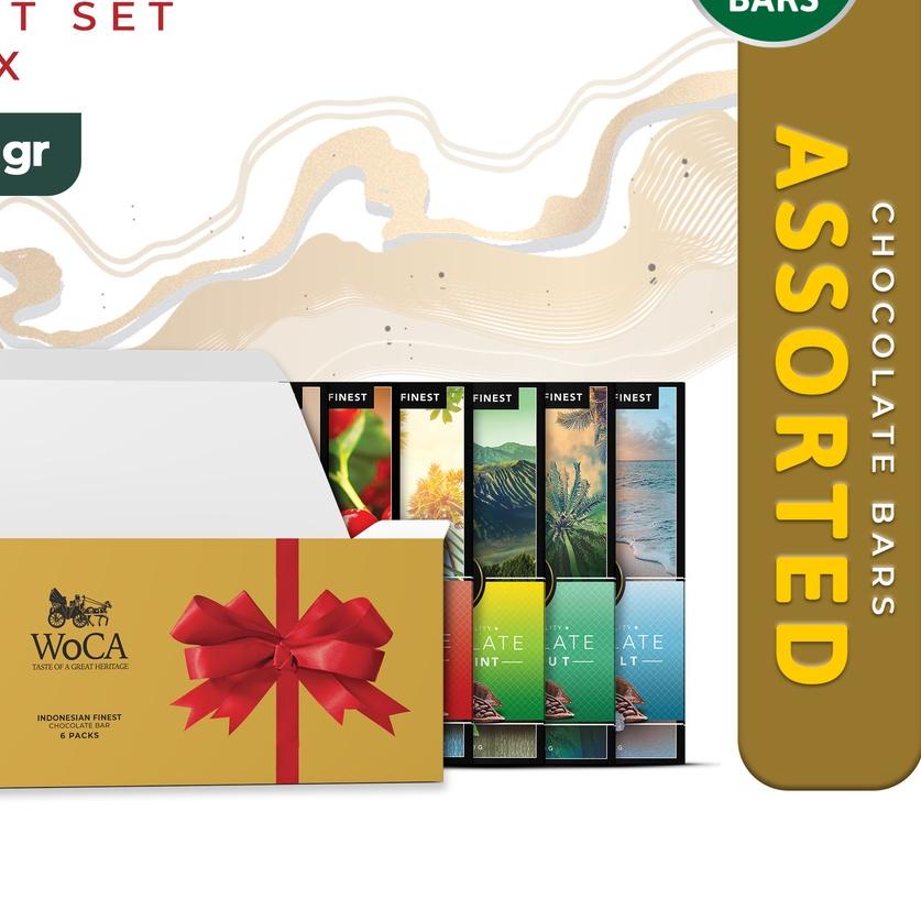 

➬ WoCA Assorted Chocolate Bar WoCA 6x90 gram ➢
