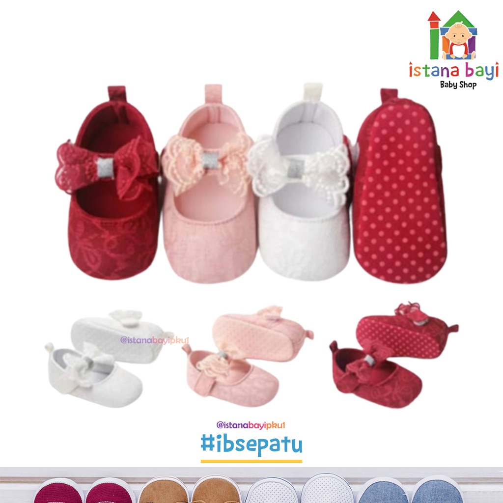 Sepatu Baby Prewalker Girl  / Sepatu Bayi Murah