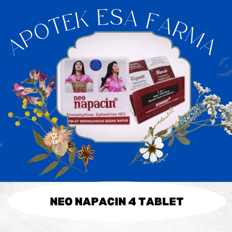 NEO NAPACIN isi 4 tablet - obat asma