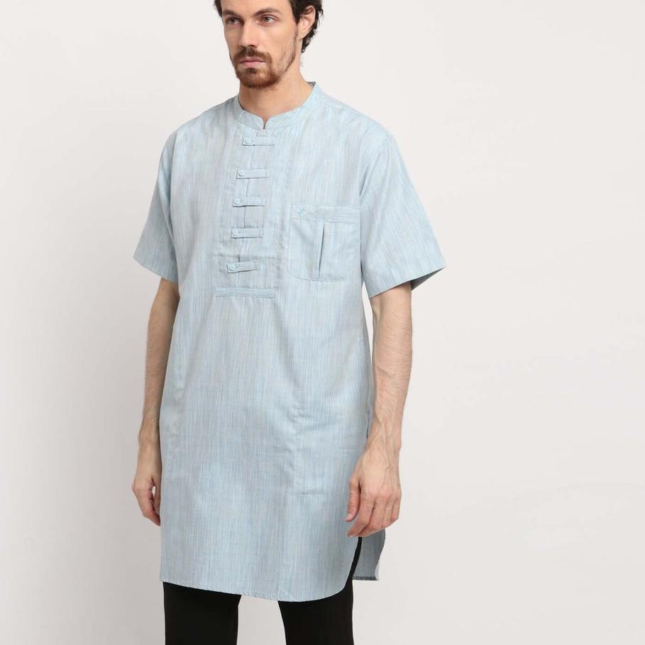 ✪ Hisyam Koko Kurta Pria Pendek  338 ➪