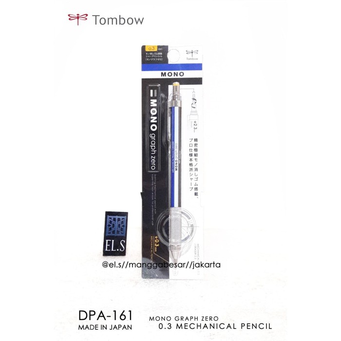 

BISA COD Tombow Mono Zero Mechanical Pencil 0.3 DPA-161