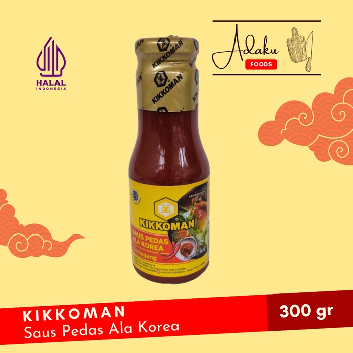 

KIKKOMAN Gochujang Sauce Sambel Pasta Saus Pedas ala Korea 300gr GO300