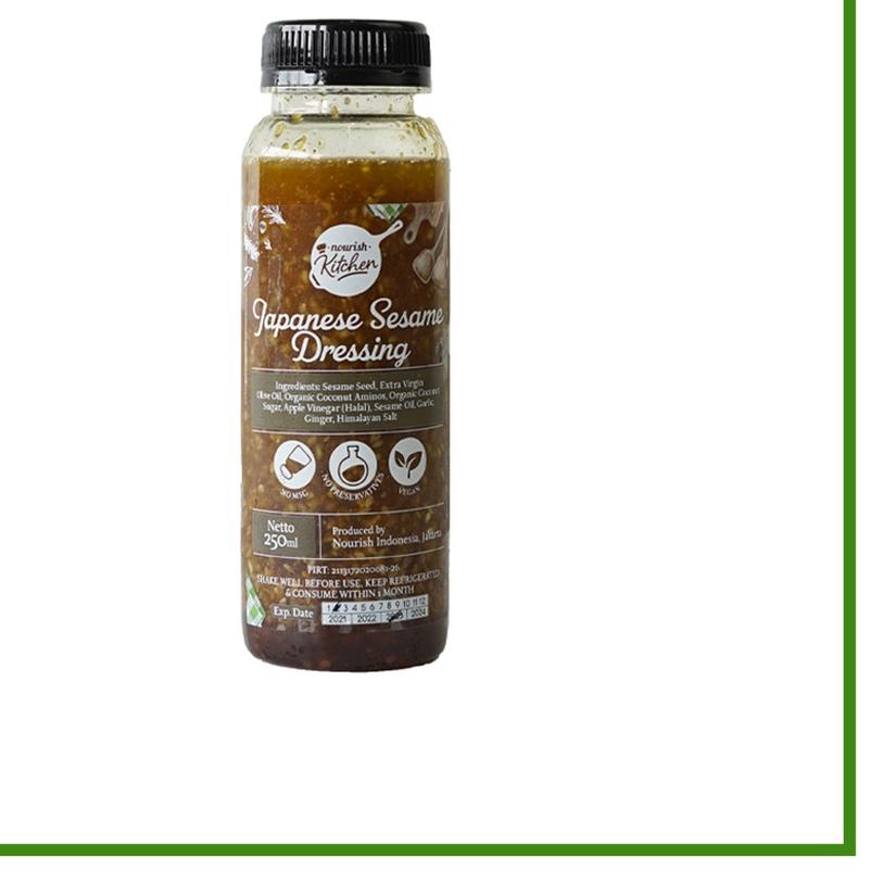 

❋ Japanese Sesame Dressing Salad Halal 250 ml ☀