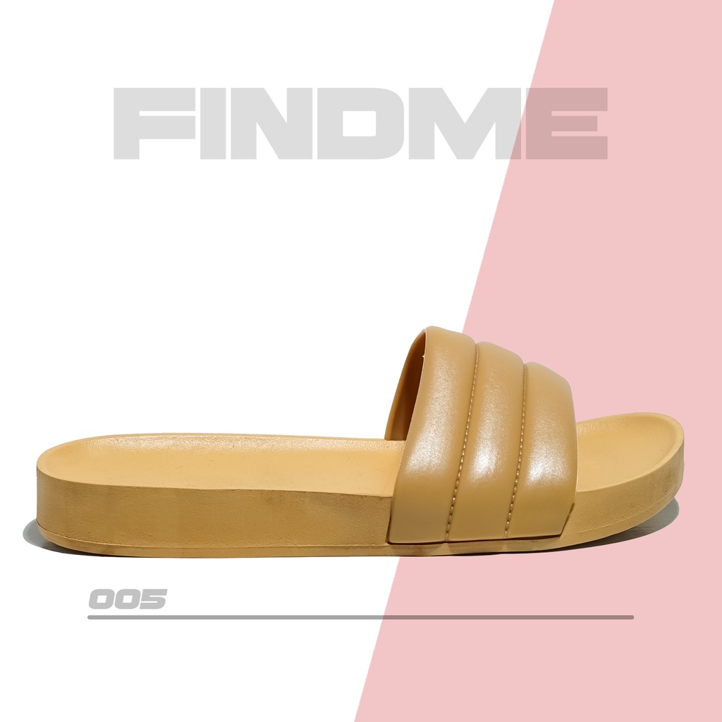 SANDAL WANITA KEKINIAN MODE SLIDES ANTI NORAK DILOVE BANYAK ORANG RUBBER IMPORT 005