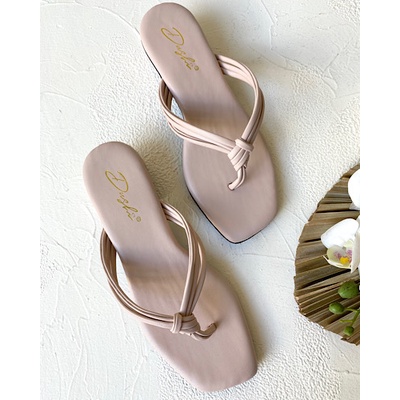 DUSHI Mona heels - Sendal hak tahu tali wanita