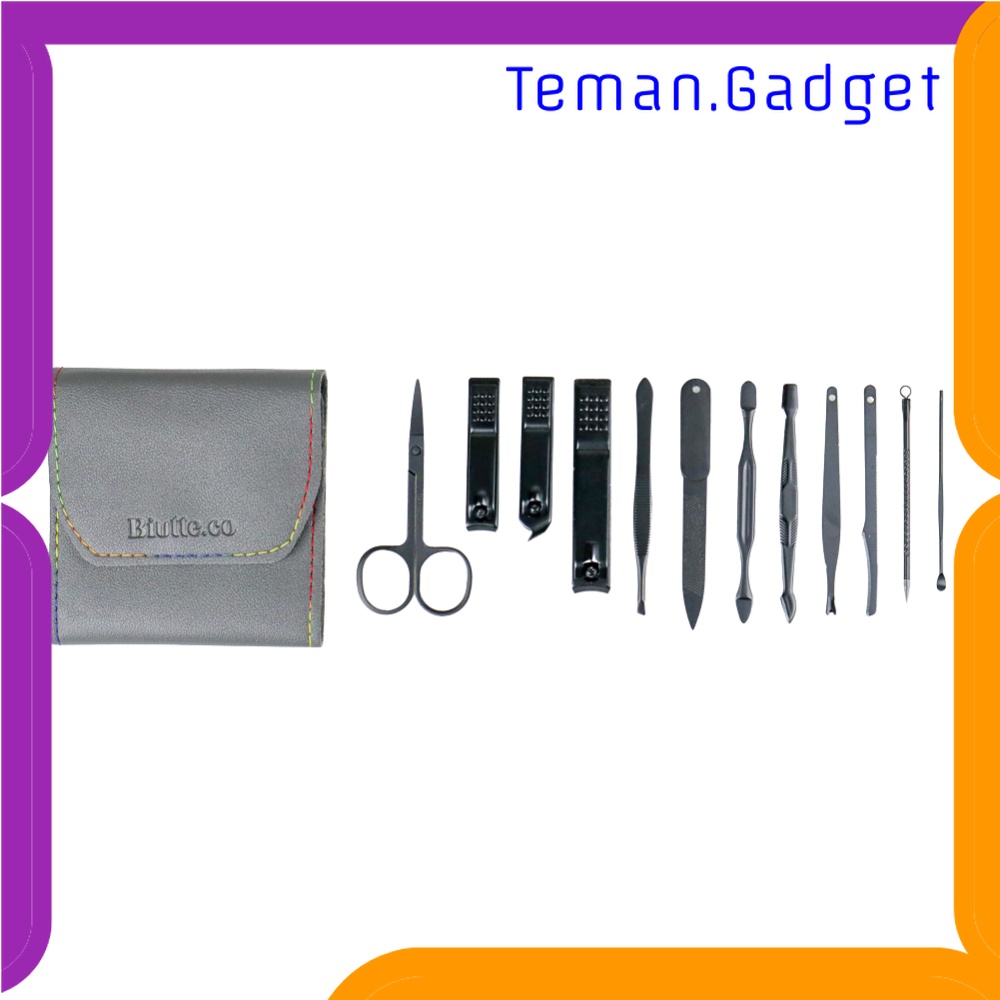 TG - PRW Set Gunting Kuku Manicure Nail Pedicure Kit 12in1 - TCT12