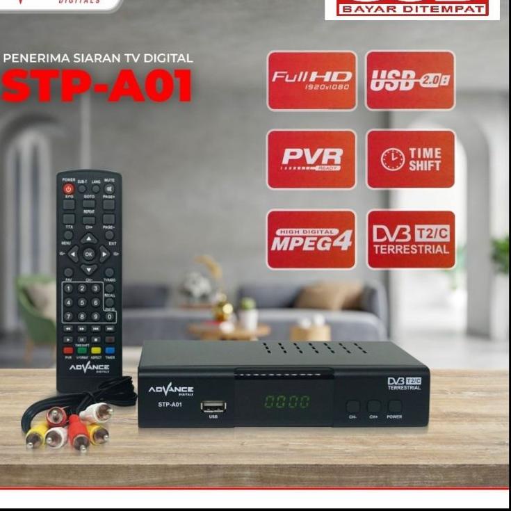 Promo Set Top Box STB ADVANCE Siaran TV Digital
