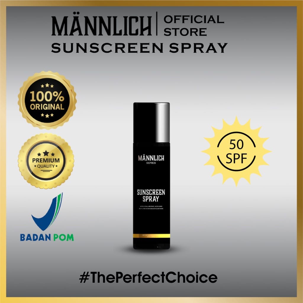 MANNLICH SUNSCREEN SPRAY 60ML