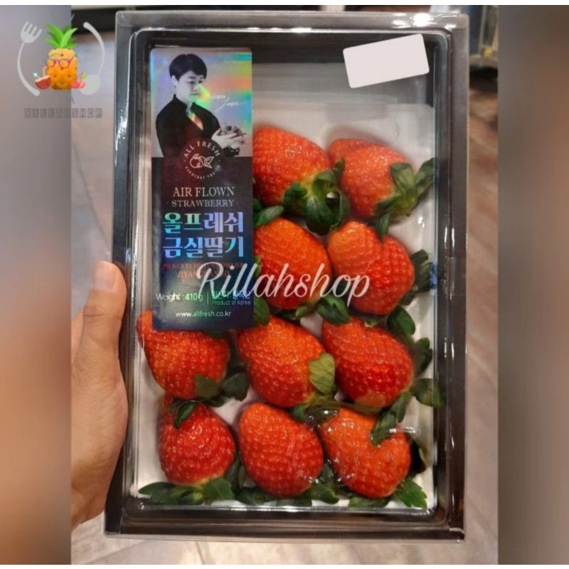 

strawberry korea jumbo manis gangchu premium 410g