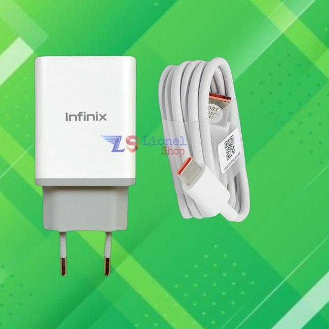 ✧ Charger Infinix Original Type C Fast Charging Infinix Note 8 - Note 10 Pro - Note 11 Nfc - Hot 11 