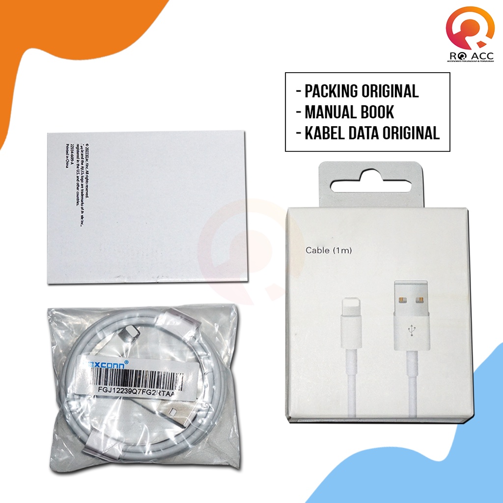 [RO ACC] KABEL DATA CHARGER 5 6 7 7+ 8 8+ X XR XS MAX ORIGINAL A QUALITY