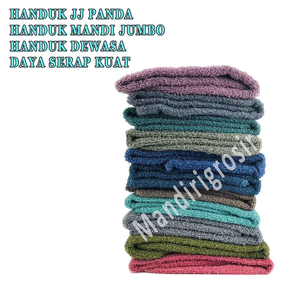 Handuk Mandi Jumbo* Handuk JJ Panda* Handuk Dewasa*K3L22-L