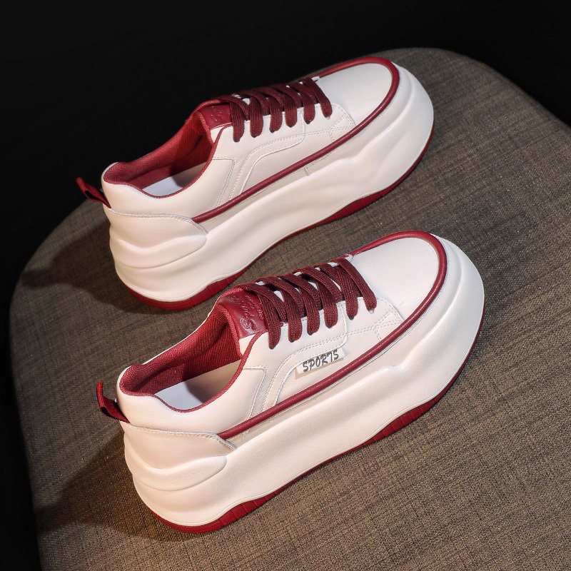 Sepatu Perempuan Putih Kasual Terbaru Sneaker Wanita Tali Korean Style Sepatu Sneaker Cewek Cantik Import SP-250