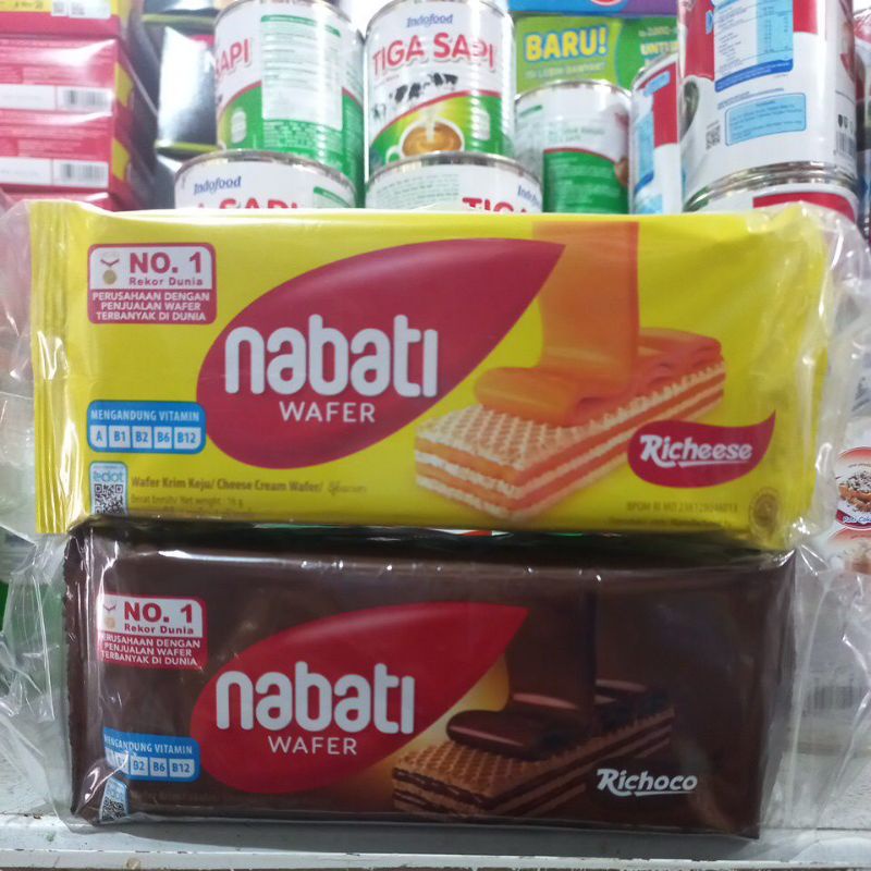 

NABATI WAFER RICHEESE ISI 10