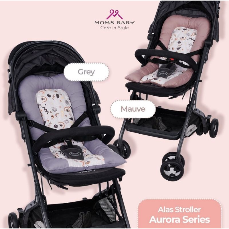 Mom's Baby Alas Stroller / Bouncer / Car Seat + Bantal Dot Motif Aurora Series - MBA 2202